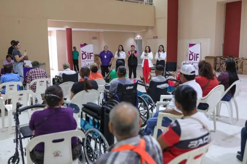 Acerca DIF Tamaulipas apoyos funcionales y de salud a quienes más lo necesitan