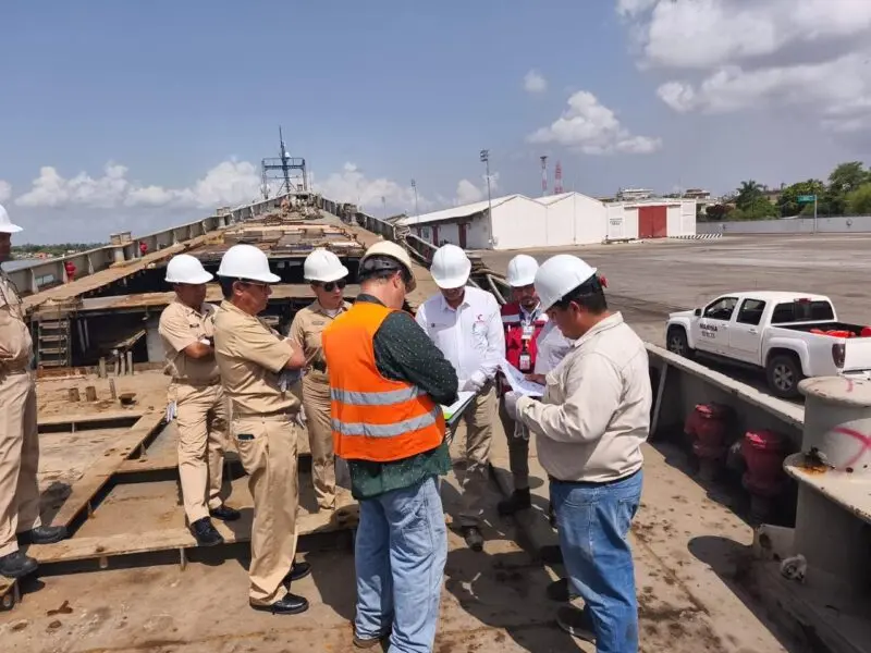 Avanza incorporación del ex-buque Otomí al Sistema Arrecifal Artificial de Tamaulipas