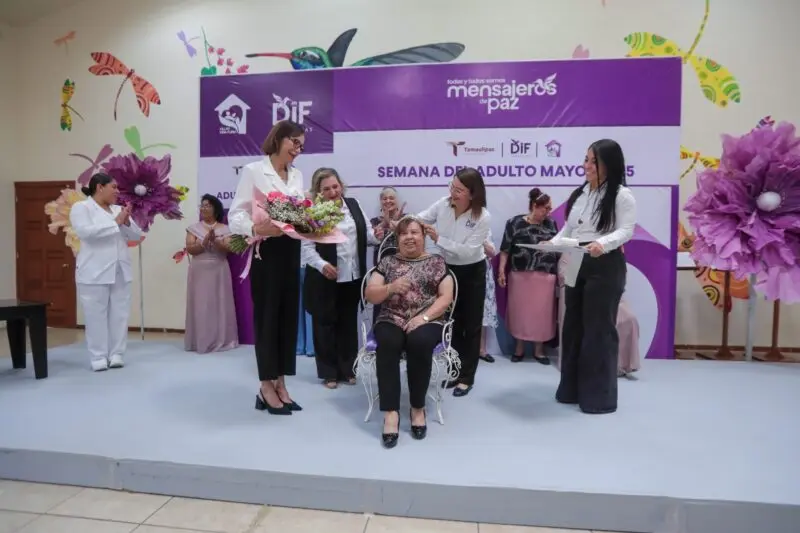 Prepara DIF Tamaulipas actividades para conmemorar el mes de las personas adultas mayores