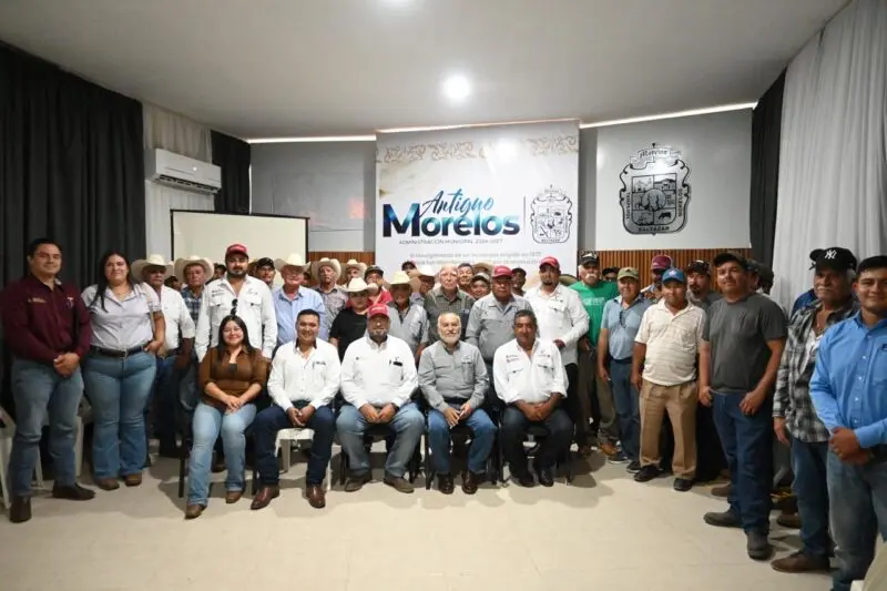 Mejoran actividad ganadera con capacitación a productores de Antiguo Morelos