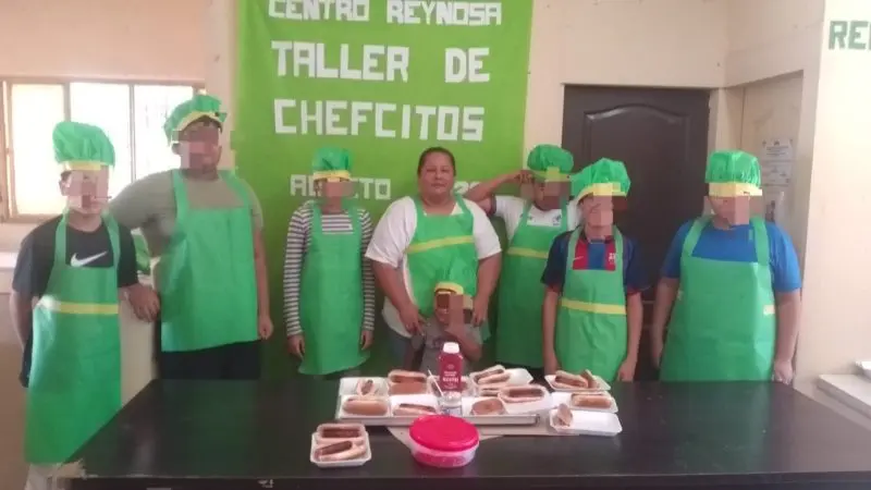 Promueve DEMA convivencia y habilidades para la vida mediante curso de cocina en Reynosa