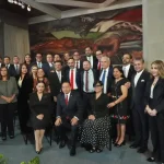 Tania Contreras asiste al Primer Informe de la Suprema Corte de Justicia de la Nación