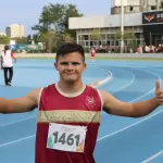 El tamaulipeco Alejandro “La Flecha” Avilés rompe su propio Récord Mundial en los 100 metros planos