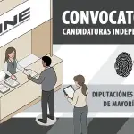 Inicia INE recepción de manifestaciones de intención para  candidaturas independientes a diputaciones federales